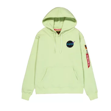 Space Shuttle Hoody - arctic lime