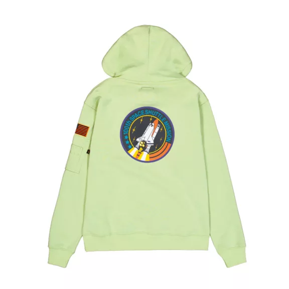 Space Shuttle Hoody - arctic lime