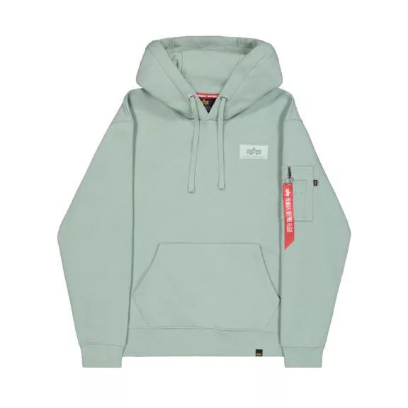 Back Print Hoodie - frost green