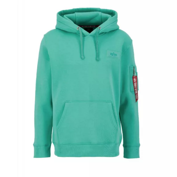 Back Print Hoody - atomic green