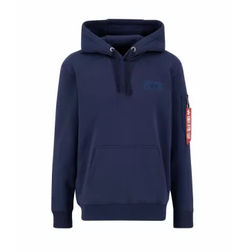 Back Print Hoody - ultra navy