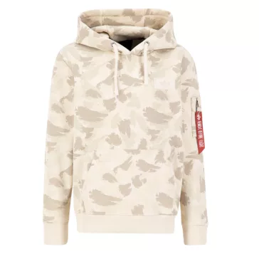 Back Print Hoody Camo - sand camo