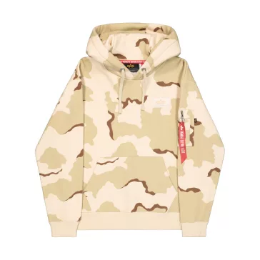 Back Print Hoodie - desert camo 91