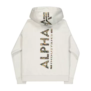 Backprint Mirror Camo Hoodie - stone