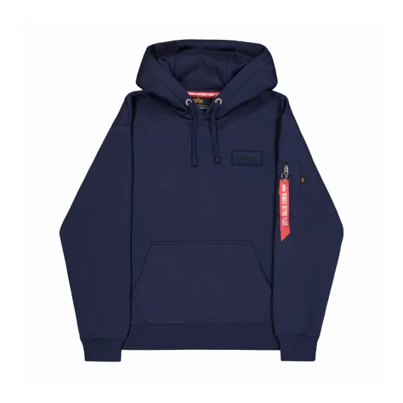 Backprint Mirror Camo Hoodie - ultra navy
