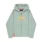 Basic Zip Hoody - frost green