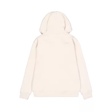 Basic Zip Hoodie - vintage white