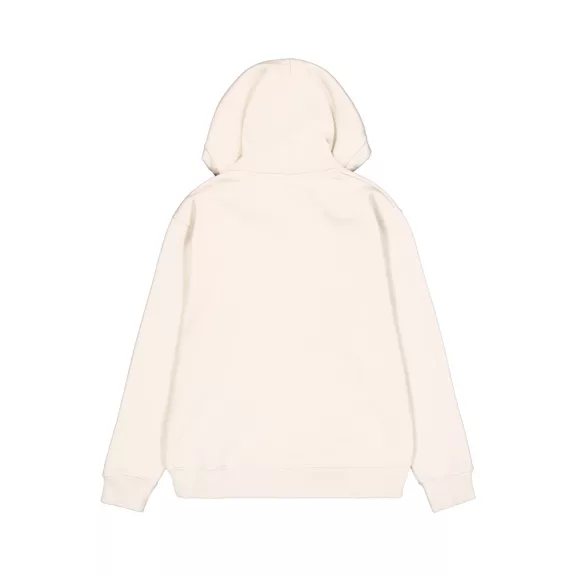 Basic Zip Hoodie - vintage white