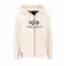 Basic Zip Hoody - jet stream white
