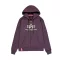 Basic Zip Hoody - plum