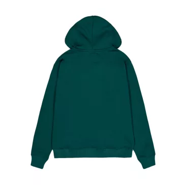 Basic Zip Hoody - force green