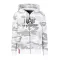 Basic Zip Hoody Camo - white camo