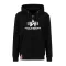 Basic Zip Hoody PP - black