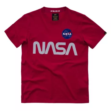 NASA Reflective T - speed red