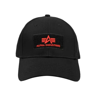 Velcro Cap II - black/red