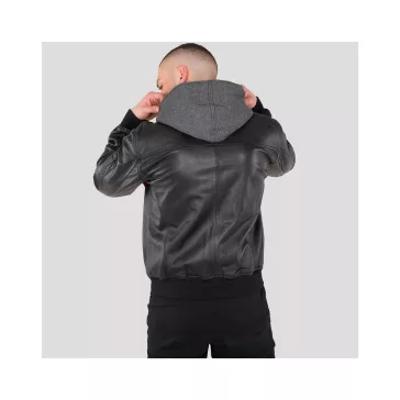 MA-1 D-Tec Leather LW - black/black