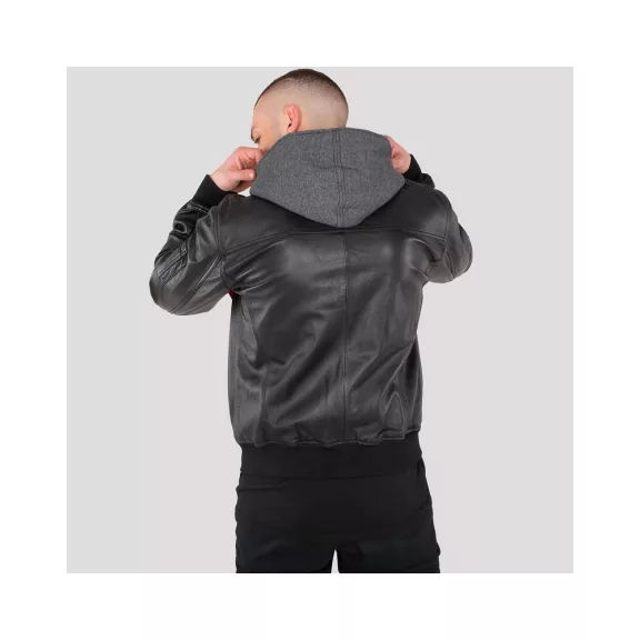 MA-1 D-Tec Leather LW - black/black