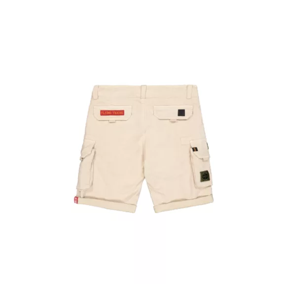 CREW SHORT PATCH - vintage white