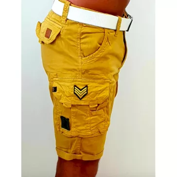 CREW SHORT PATCH - wheat