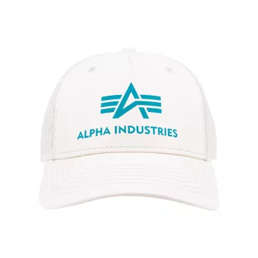 Basic Trucker Cap - jet stream white