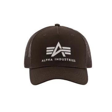 Basic Trucker Cap - hunter brown