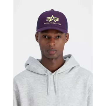 Basic Trucker Cap - plum