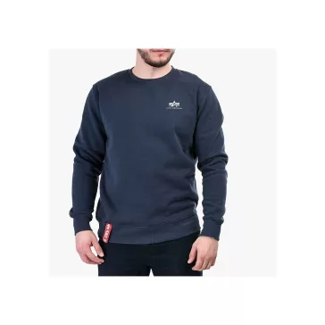 Basic Sweater Small Logo - navy