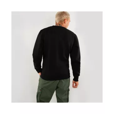 Basic Sweater Small Logo - black