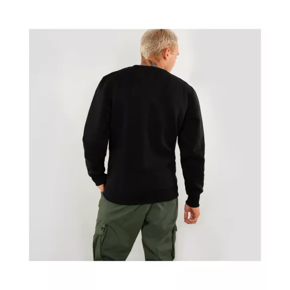 Basic Sweater Small Logo - black