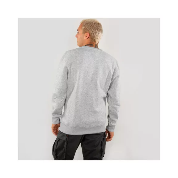 Basic Sweater Small Logo - greyheather