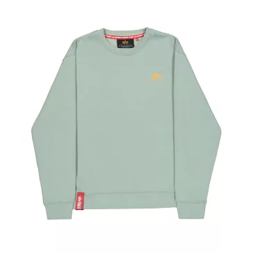 Basic Sweater Small Logo - frost green
