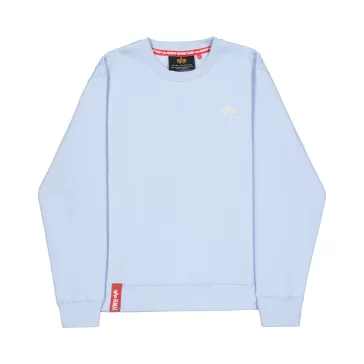 Basic Sweater Small Logo - artic blue