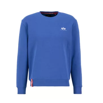 Basic Sweater Small Logo - nasa blue
