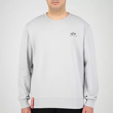 Basic Sweater Small Logo - pastel grey