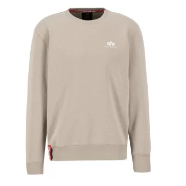 Basic Sweater Small Logo - vintage sand