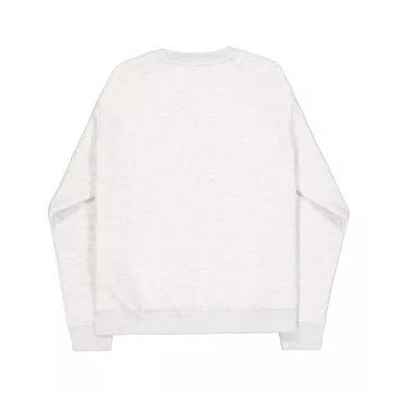 Basic Sweater Small Logo - pastel grey melange