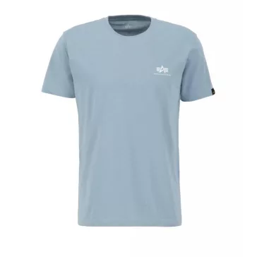 Basic T Small Logo - greyblue