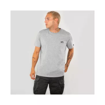 Basic T Small Logo - greyheather