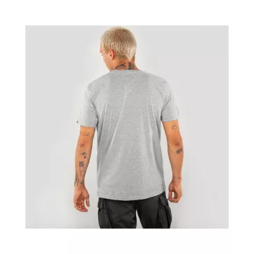 Basic T Small Logo - greyheather