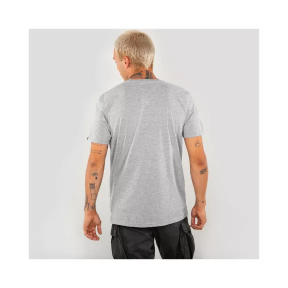 Basic T Small Logo - greyheather