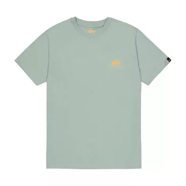 Basic T Small Logo - frost green