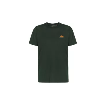 Basic T Small Logo - dark petrol