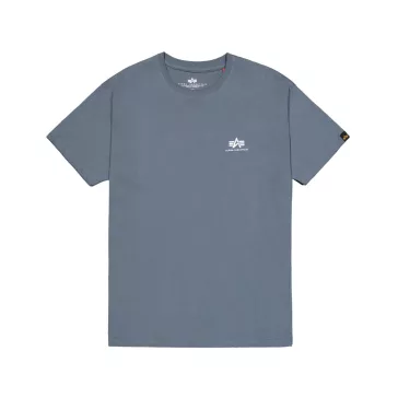 Basic T Small Logo - denim blue