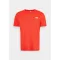Basic T Small Logo - atomic red
