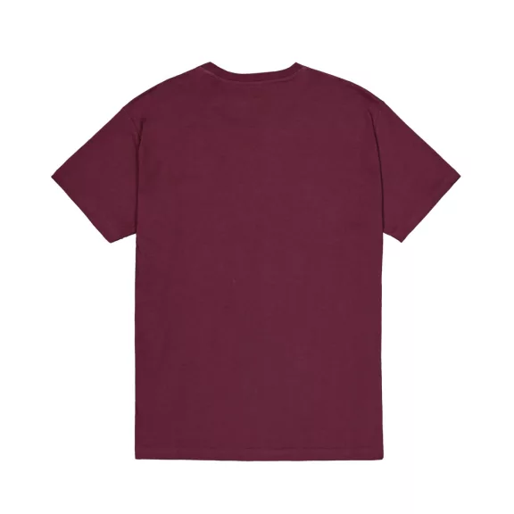 Basic T Small Logo - dark cherry