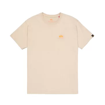 Basic T Small Logo - organic beige