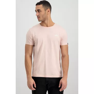 Basic T Small Logo - pale peach