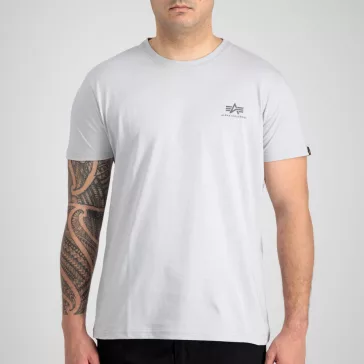 Basic T Small Logo - pastel grey