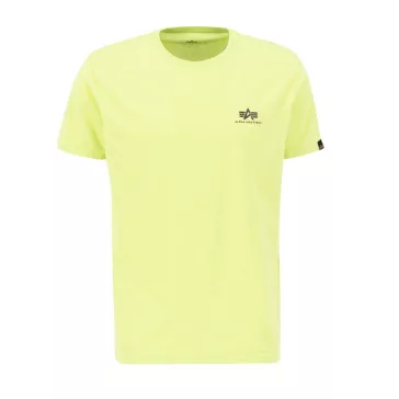 Basic T Small Logo - hornet green