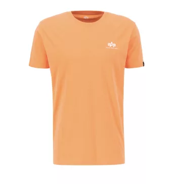 Basic T Small Logo - tangerine